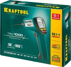 KRAFTOOL TRM-1000, -50° +950°С, пирометр инфракрасный (45703-950)