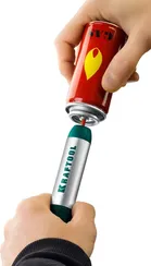 KRAFTOOL SolderGas, 70 B, 30 - 70 Вт, 1300°С, горелка, фен, набор 8 в 1, газовый паяльник (55504-H8)