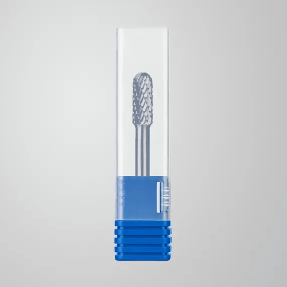 ЗУБР 8х20 мм, тип C (цилиндр со сферическим концом), хв-к 6 мм, твердосплавная борфреза, ПРОФЕССИОНАЛ (28802-8-20)