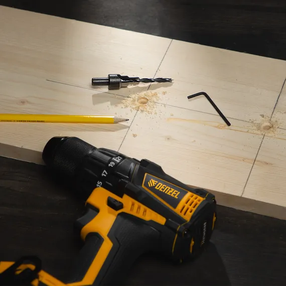 Набор сверл под конфирмат, 3-5 мм, 4 шт Denzel