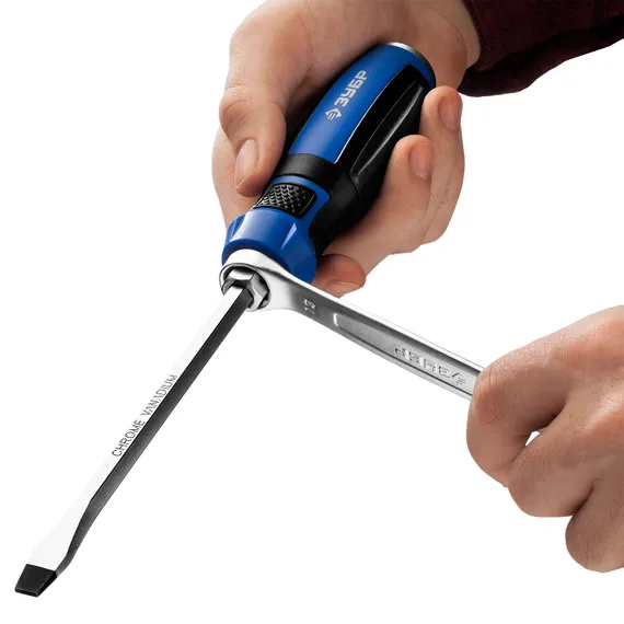 ЗУБР Ударник, SL8 х 150 мм, ударная отвертка, Профессионал (25271-8)