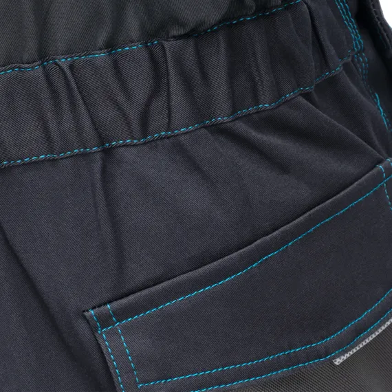 Полукомбинезон профессиональный рабочий, 97% хлопок 3% спандекс, XL Gross