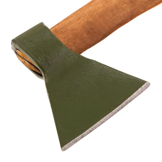 Топор кованный, в сборе, 1200/1550 г, деревянное топорище, 500 мм, Б3 Сибртех