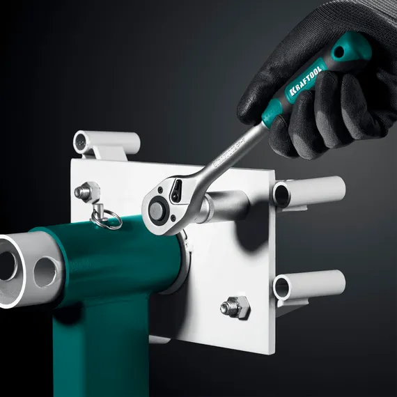 KRAFTOOL EXTREM-66, 66 предм., (1/2″+1/4″), универсальный набор инструмента (27976-H66)