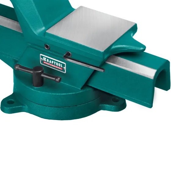 KRAFTOOL FORGE--155/200, с регулировкой компенсации люфта, кованые стальные тиски (32700-200)