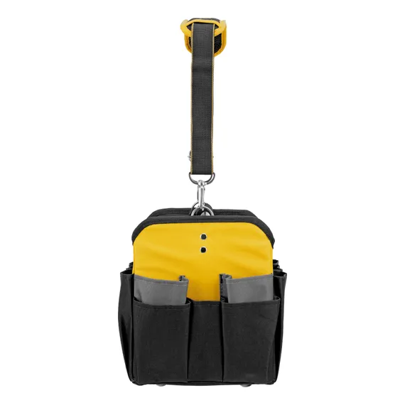 Переноска для инструмента, 260х240х300 мм, 22 кармана, наплечный ремень Denzel