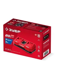 ЗУБР 20 В, 2 порта, 2 х 3 А, зарядное устройство для LMS АКБ (БЗУ-20-2)