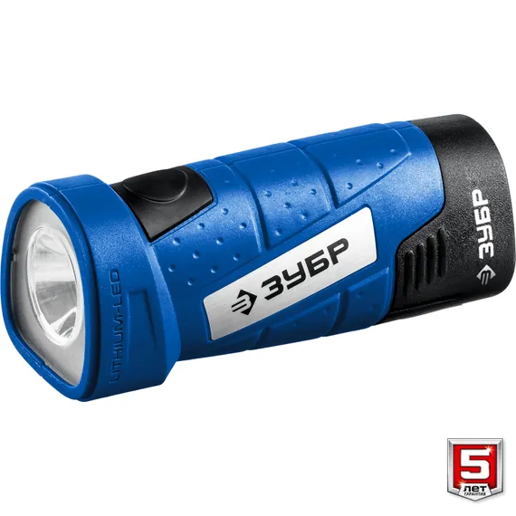 Уценка. Дрель-шуруповерт + LED фонарь, ЗУБР 12 В, 40 Н·м, 2 АКБ тип Т7 (2 А·ч), кейс, Профессионал (DL-121-22F-U))