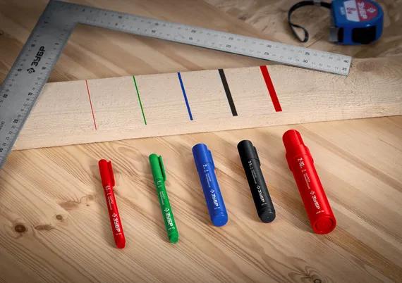 ЗУБР МП-50 черный, 0.5 мм перманентный маркер (06321-2)