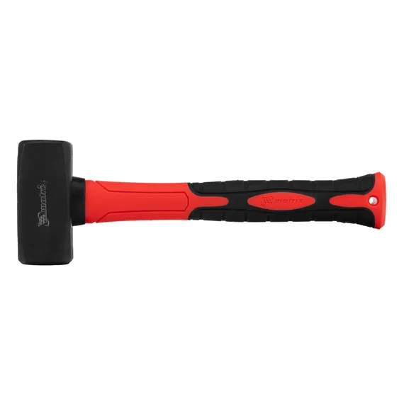 Кувалда optimal, 1000 г, фибергласовая обрезиненная рукоятка Matrix