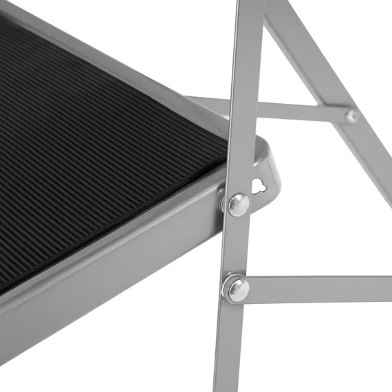 Стремянка стальная, 3 широкие ступени 20х30 см с полимерным покрытием Сибртех