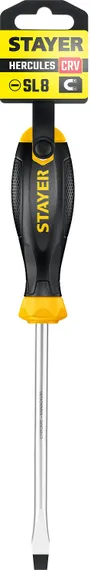 STAYER Hercules, SL8 x 150, отвёртка (2509-08-15)