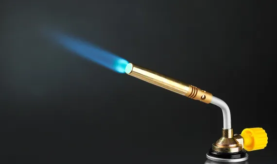 STAYER ProTerm Turbo, PT 350, 1300°C, турбо нагрев + 30%, газовая горелка на баллон с цанговым соединением, Professional (55586)