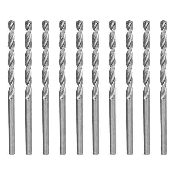 Сверло по металлу, 2.5 мм, полированное, HSS, 10 шт, цилиндрический хвостовик Matrix