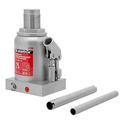 Домкрат гидравлический бутылочный, 25 т, высота подъема 230-360 мм Matrix