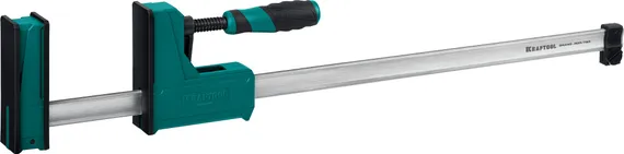 KRAFTOOL Grand-600/750, 600/750 мм, сжатие/распор, 600 кгс, глубина зажима 95 мм, корпусная струбцина (32240-60)