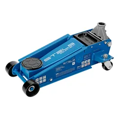 Домкрат гидравлический подкатной, 3 т, 120-450 мм, быстрый подъем, проф. Stels