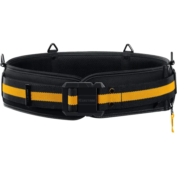 KRAFTOOL KB-2 пояс монтажника, для сумок с быстросъёмным креплением FastClip, 80-122 см, широкий кушак (38763)