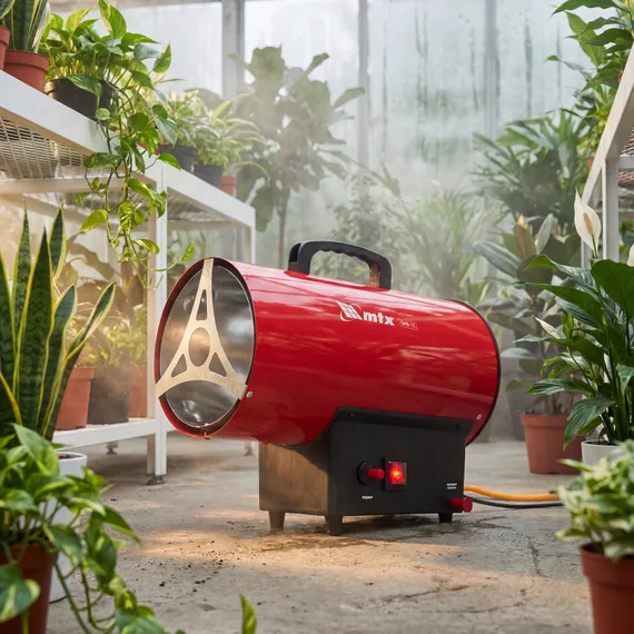 Газовая тепловая пушка GHB-15, 15 кВт, 320 м3/ч, пропан-бутан MTX