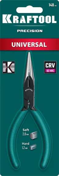 KRAFTOOL Kraft Mini, 140 мм, прецизионные тонкогубцы (220017-3-14)