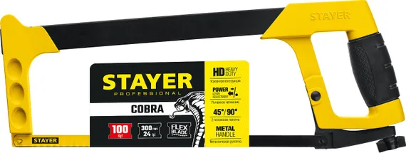 STAYER Cobra, 300 мм, ножовка по металлу (2-15791)