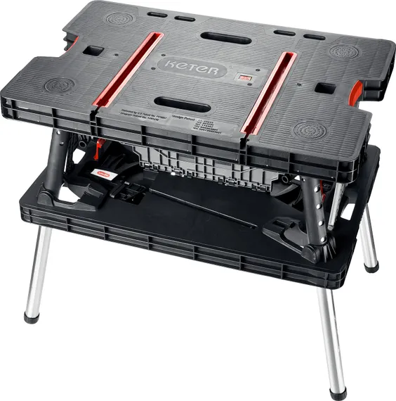 KETER FOLDING 850х550х755 мм, складной столярный верстак (38730)