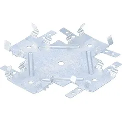 Краб соединительный для Профиля KR 0.55 мм, KR 60х27 мм, цинк Сибртех