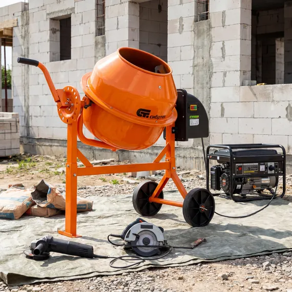 Бетоносмеситель БСЛ-63, 63 л, 300 Вт Сибртех