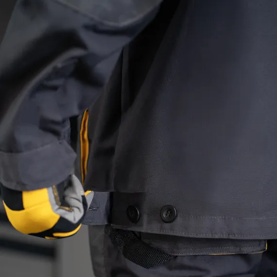 Куртка профессиональная рабочая, 65% полиэстер 35% хлопок, XXXL Denzel