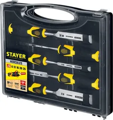 STAYER Hercules, 5 предм., набор стамесок-долот, Professional (18205-H5)