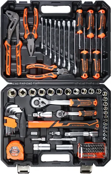 Набор инструментов KINGQUEEN 92 пред, 72 зуба, WIB-244