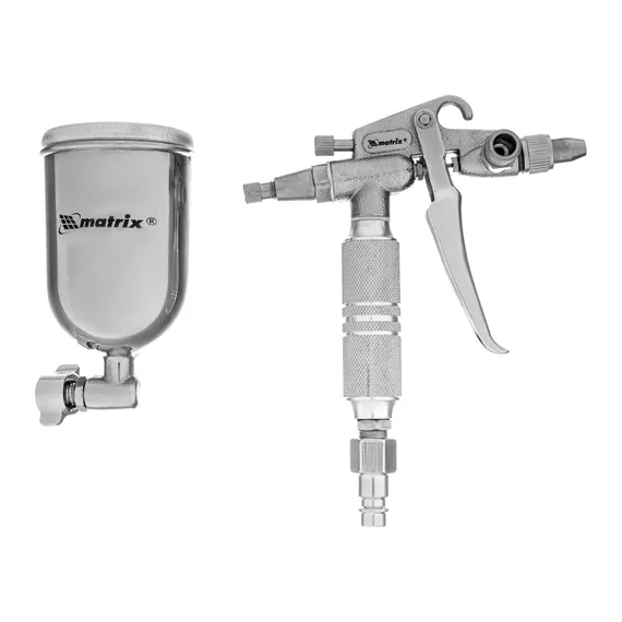 Краскораспылитель пневматический для финишных работ с верхним бачком V 0,1 л, сопло D 0.5 мм Matrix