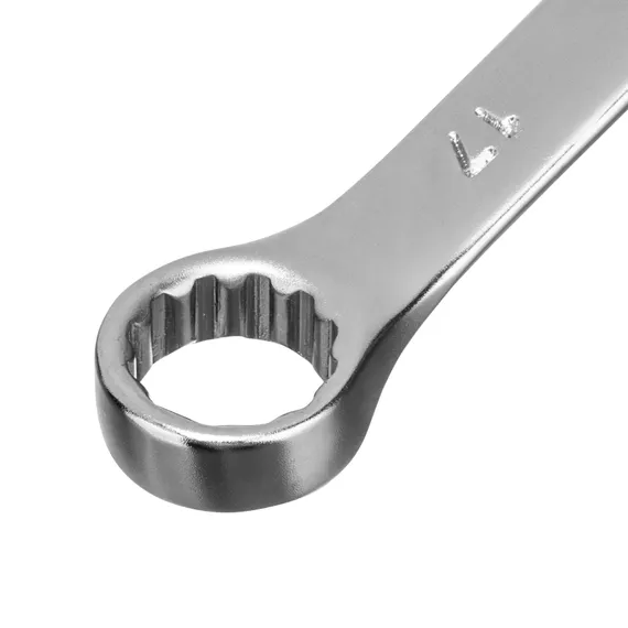 Набор ключей комбинированных 6-19 мм, 8 шт., CrV, матовый хром Stels