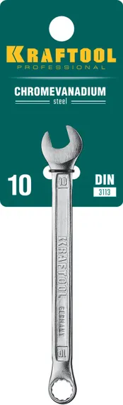 KRAFTOOL 10 мм, комбинированный гаечный ключ (27079-10)