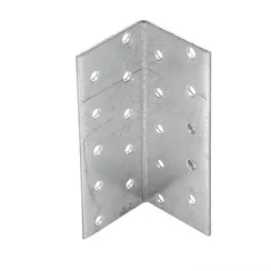 Крепежный уголок равносторонний 2 мм, KUR 40 x 40 x 100 мм Сибртех