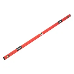 Уровень алюминиевый, 2000 мм, фрезерованный, 3 глазка, две эргономичные ручки Matrix