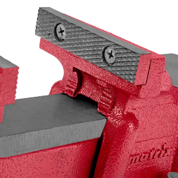 Тиски слесарные, 100 мм, поворотные, с наковальней Matrix