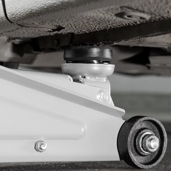 Резиновая опора для подкатного домкрата универсальная, D 72 мм, D 50, H 35 мм Matrix