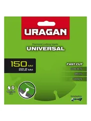 URAGAN UNIVERSAL 150 мм, диск алмазный отрезной сегментный (36705-150)