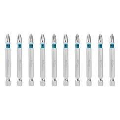 Бита PH2х70мм, сталь S2, шестигр., 10 шт. Gross