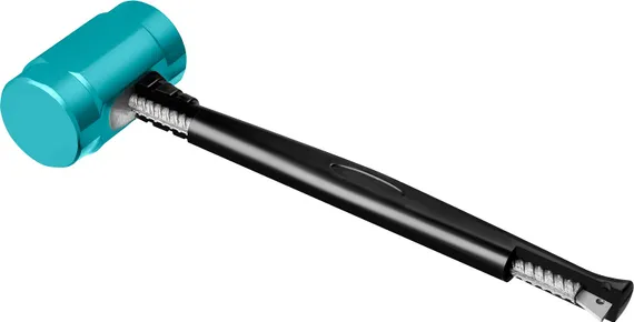 СИБИН 8 кг, 720 мм, цельностальная кувалда с удлинённой обрезиненной рукояткой (20132-8)