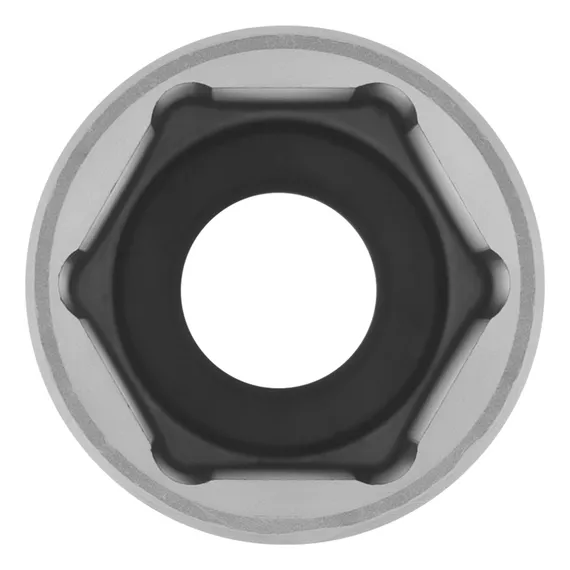 Головка торцевая удлиненная, 19 мм, шестигранная, CrV, под квадрат 1/2 Stels