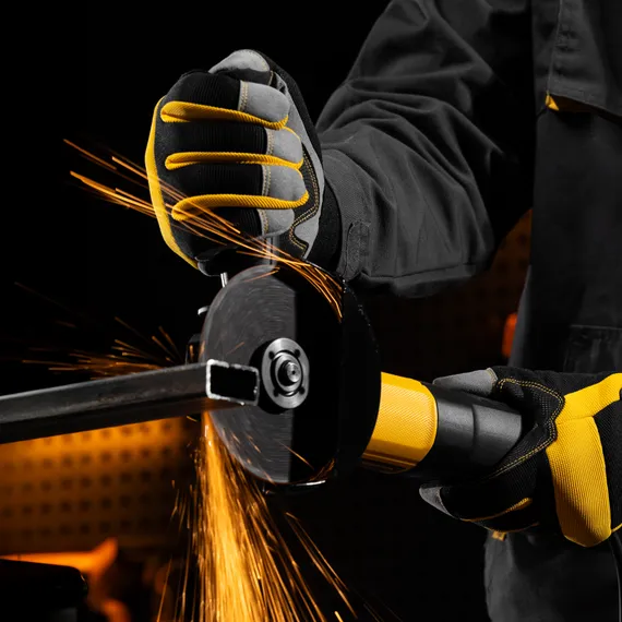 Углошлифовальная машина AGB125-1700, 1700 Вт, 125 мм, 3000-11000 об/мин Denzel