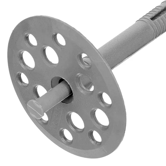 Дюбель, "Гриб" для крепления утеплителя, 100 мм, 45 шт/уп Сибртех