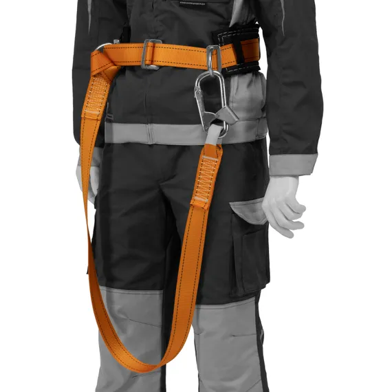 Удерживающая привязь УП I, безлямочная, А-строп из синтетической ленты Сибртех