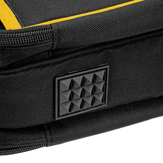 Сумка для инструмента, 400х170х300 мм, 3 отделения, 28 карманов, наплечный ремень Denzel