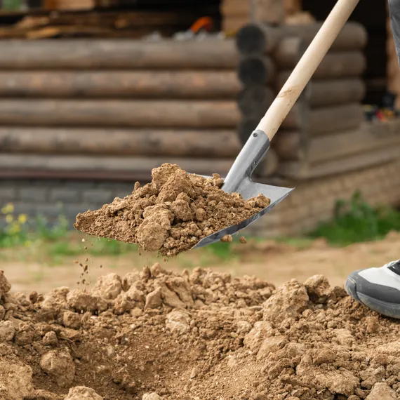 Лопата совковая, 225х295, углубленная, рессорная сталь, 0,7 кг, без черенка// Сибртех