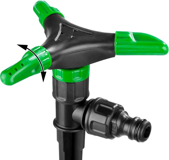 РОСТОК РК-3, 3-х лепестковый, пластик ABS, круговой распылитель (427612)