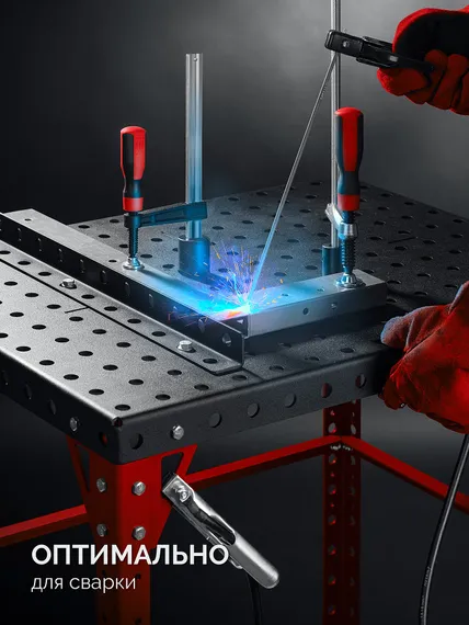 ЗУБР СБС 800-600 мм, сталь 4мм, комплект оснастки, сборочно-сварочный стол (32900)