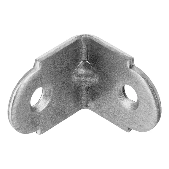 Уголок мебельный усиленный, 2 мм, 20 х 20 х 16 мм, цинк Сибртех